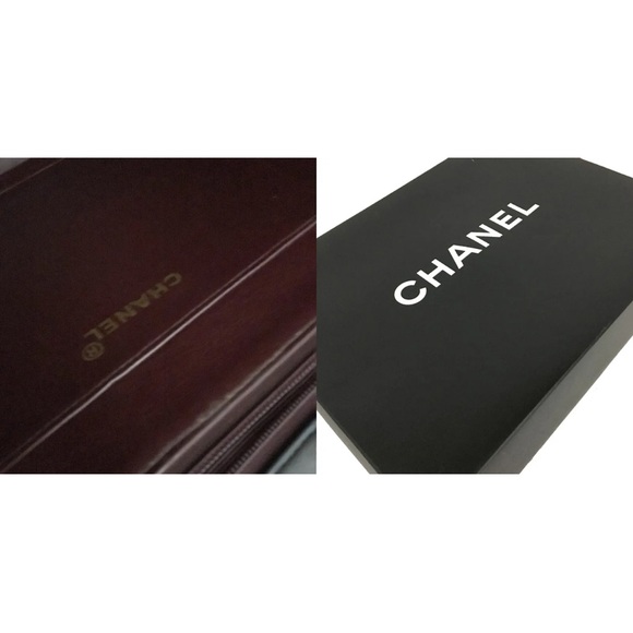 CHANEL Maxi Jumbo 34 Quilted Matelasse XL Lambskin w/Chain Shoulder Bag with Box - Picture 11 of 12